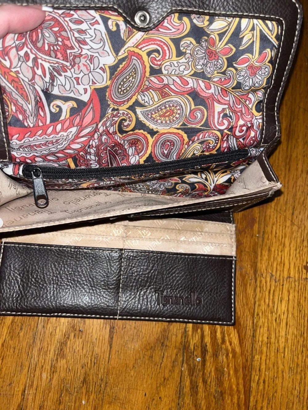 Tignanello sleek leather